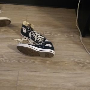 Black Converse high tops